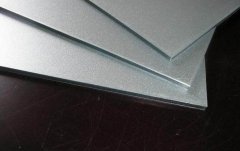 High gloss coated aluminium sheet