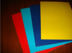 Color coated aluminum honeycomb panel sheet