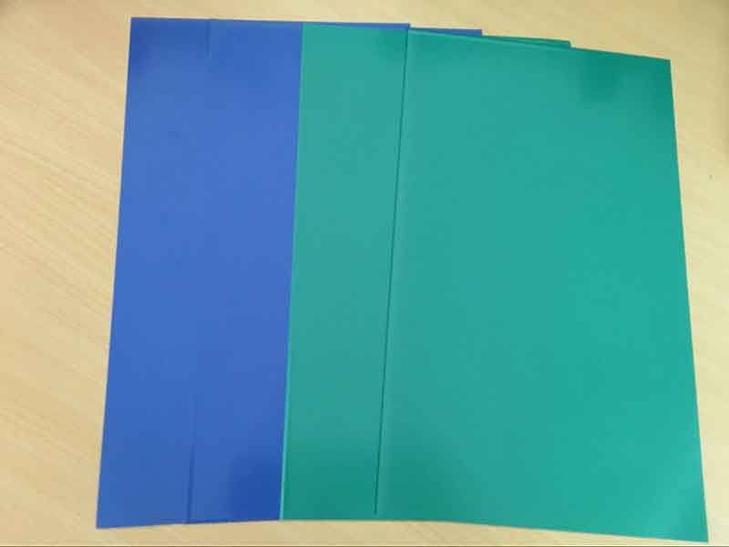 Coloured aluminium sheet